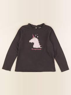 Seconde main-Fille-T-shirt, sous pull-Tee-shirt - 8 ans