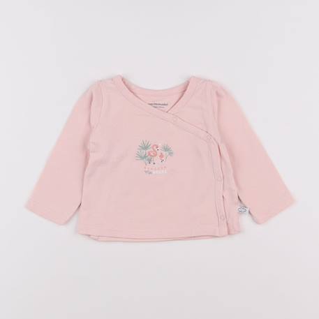Tee-shirt - 3 mois Rose 1 - vertbaudet enfant 