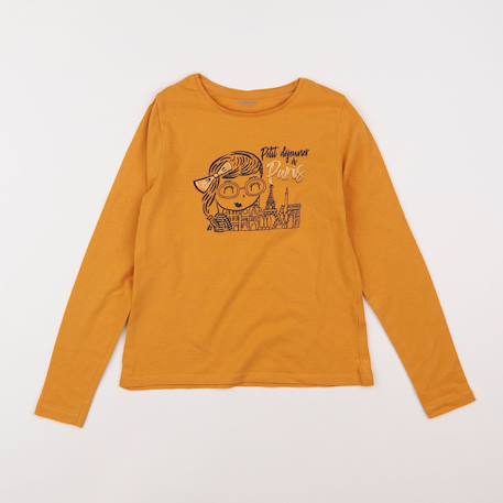 Tee-shirt - 8 ans Orange 1 - vertbaudet enfant 