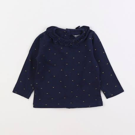 Tee-shirt - 6 mois Bleu 1 - vertbaudet enfant 