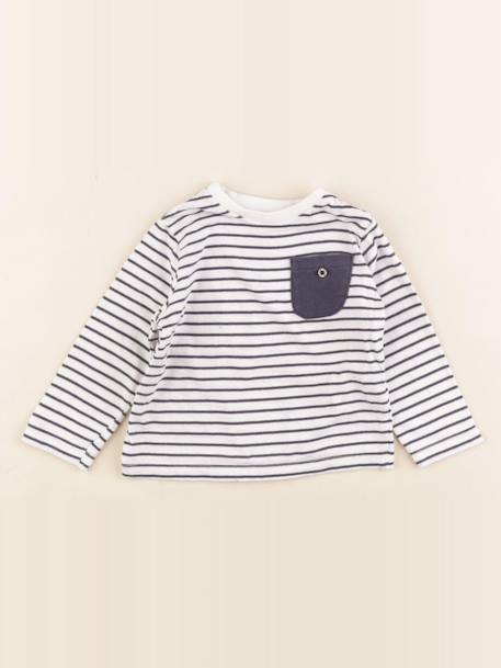 Tee-shirt - 6 mois Blanc 1 - vertbaudet enfant 