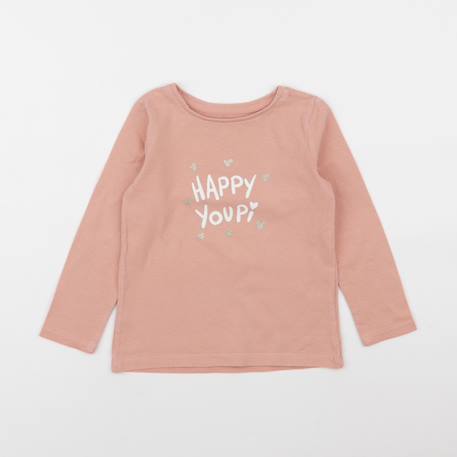 Tee-shirt - 4 ans Rose 1 - vertbaudet enfant 