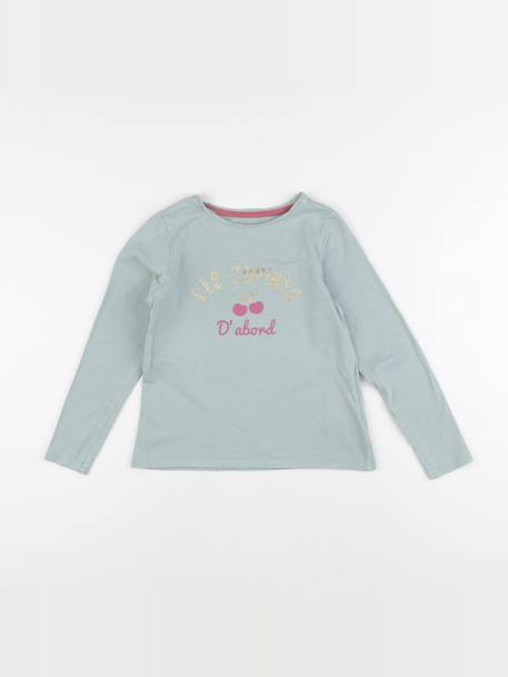 Tee-shirt - 8 ans Vert 1 - vertbaudet enfant 