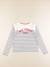 Tee-shirt - 10 ans Blanc, bleu 1 - vertbaudet enfant 
