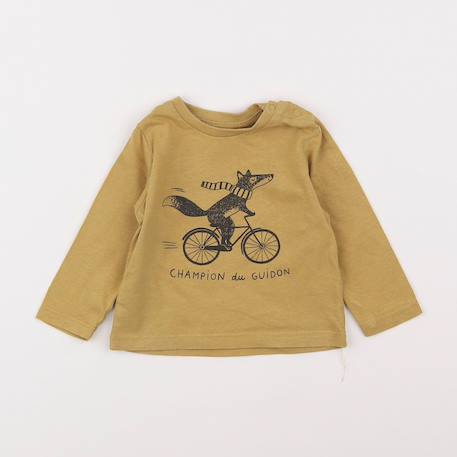 Tee-shirt - 3 mois Jaune 1 - vertbaudet enfant 