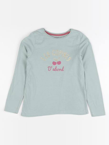 Tee-shirt - 8 ans Vert 1 - vertbaudet enfant 