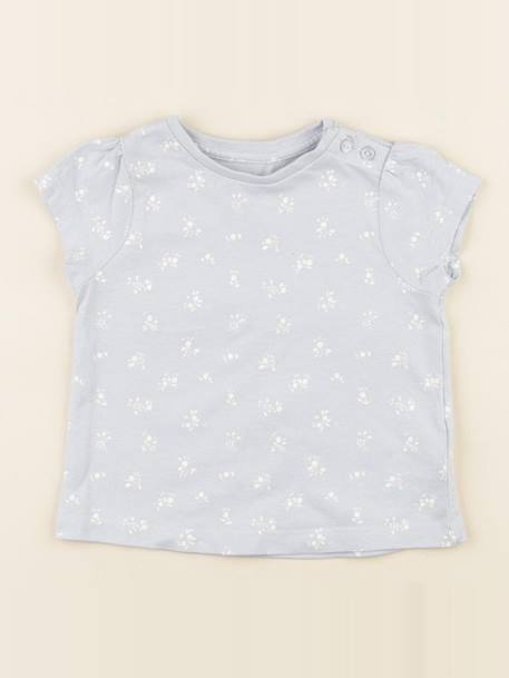 Tee-shirt - 9 mois Bleu 1 - vertbaudet enfant 