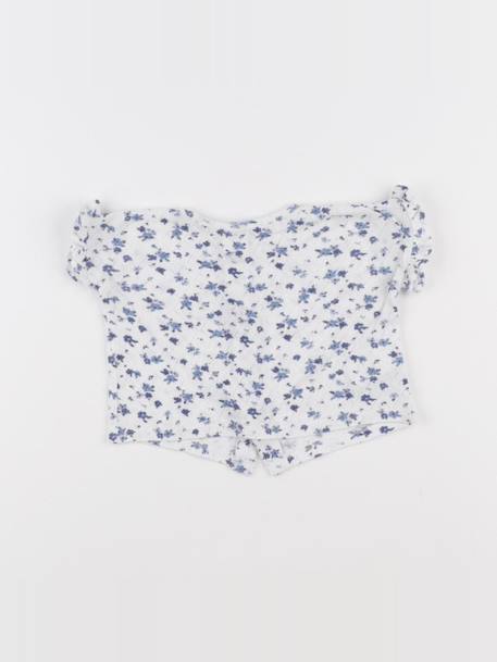 Tee-shirt - 6 mois Blanc 1 - vertbaudet enfant 
