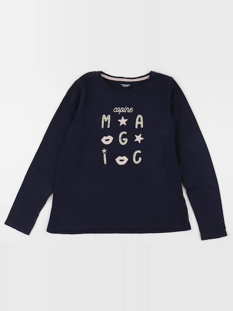 Tee-shirt - 14 ans Bleu, or 1 - vertbaudet enfant 