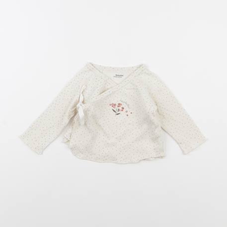 Tee-shirt - 6 mois Beige 1 - vertbaudet enfant 