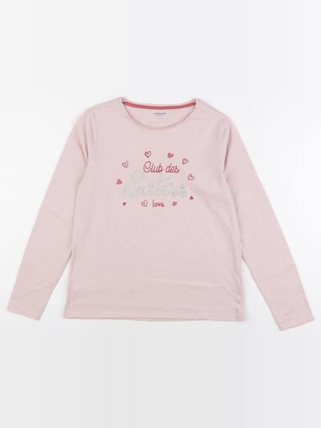 Tee-shirt - 14 ans Rose 1 - vertbaudet enfant 