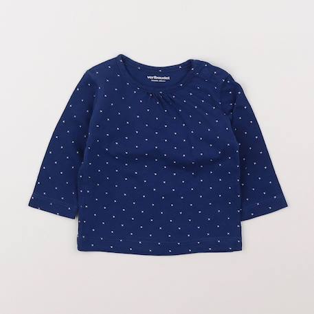 Tee-shirt - 3 mois Bleu 1 - vertbaudet enfant 