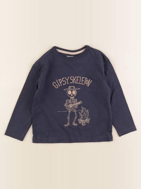 Tee-shirt - 4 ans Bleu 1 - vertbaudet enfant 