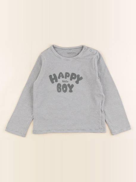 Tee-shirt - 36 mois Bleu 1 - vertbaudet enfant 