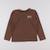 Tee-shirt - 10 ans Marron 1 - vertbaudet enfant 
