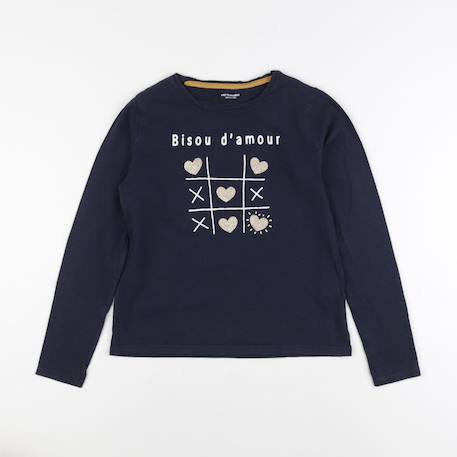 Tee-shirt - 10 ans Bleu 1 - vertbaudet enfant 