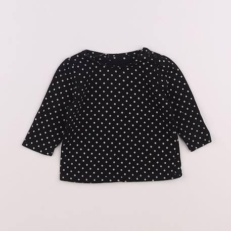 Tee-shirt - 3 mois Noir 1 - vertbaudet enfant 
