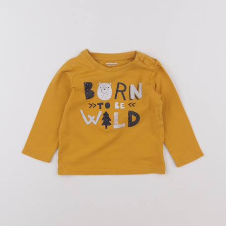 Tee-shirt - 18 mois Jaune 1 - vertbaudet enfant 