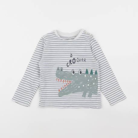 Tee-shirt - 24 mois Bleu 1 - vertbaudet enfant 
