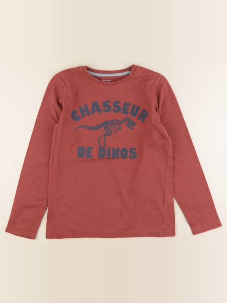 Tee-shirt - 12 ans Rouge 1 - vertbaudet enfant 