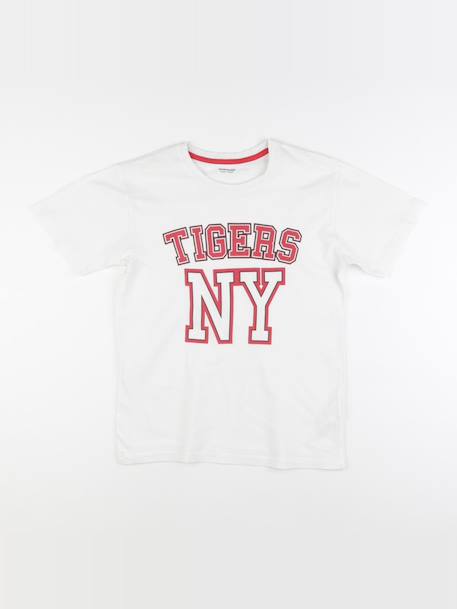 Tee-shirt - 12 ans Blanc 1 - vertbaudet enfant 