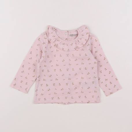 Tee-shirt - 9 mois Rose 1 - vertbaudet enfant 