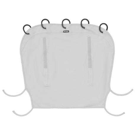 Pare-soleil universel poussette et siège auto uv upf50+ Écru+Gris 7 - vertbaudet enfant 