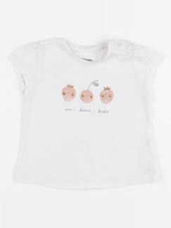 Seconde main-Fille-Tee-shirt - 6 mois