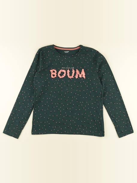 Tee-shirt - 12 ans Vert 1 - vertbaudet enfant 