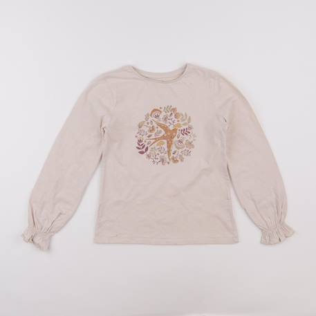 Tee-shirt - 8 ans Beige 1 - vertbaudet enfant 