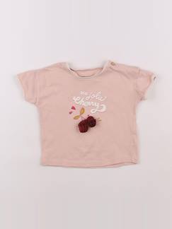 Seconde main-Fille-Tee-shirt - 12 mois