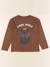 Tee-shirt - 10 ans Marron 1 - vertbaudet enfant 