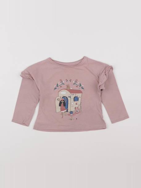 Tee-shirt - 3 ans Rose 1 - vertbaudet enfant 