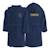 Peignoir enfant brodé 100% coton, psg vainqueurs Bleu 4 - vertbaudet enfant 