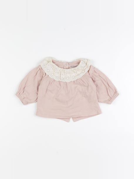 Tee-shirt - 3 mois Rose 1 - vertbaudet enfant 