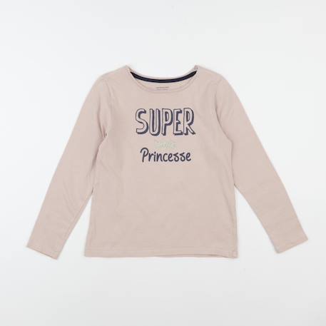 Tee-shirt - 8 ans Rose 1 - vertbaudet enfant 
