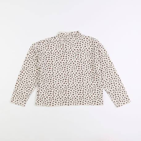 Tee-shirt - 8 ans Beige, marron 1 - vertbaudet enfant 