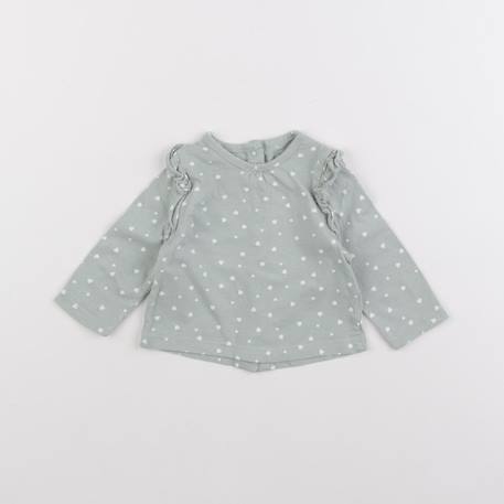Tee-shirt - 3 mois Vert 1 - vertbaudet enfant 