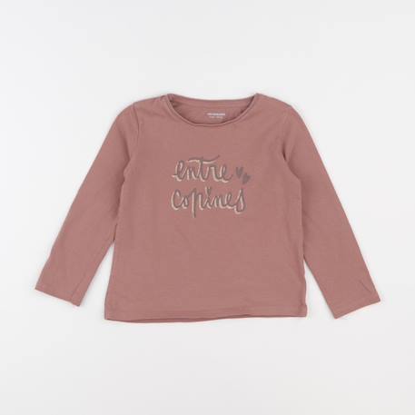 Tee-shirt - 4 ans Rose 1 - vertbaudet enfant 