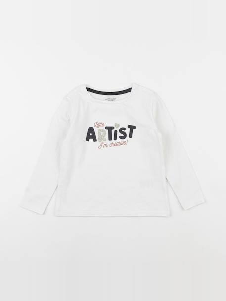 Tee-shirt - 3 ans Blanc 1 - vertbaudet enfant 