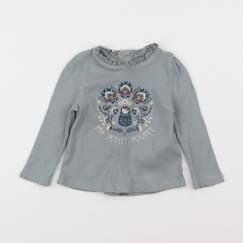 Seconde main-Fille-T-shirt, sous pull-Tee-shirt - 9 mois