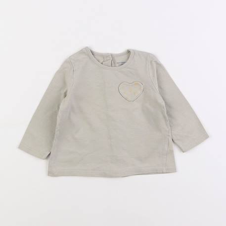 Tee-shirt - 6 mois Vert 1 - vertbaudet enfant 