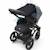 Pare-soleil universel poussette et siège auto uv upf50+ Écru+Gris+Noir 16 - vertbaudet enfant 