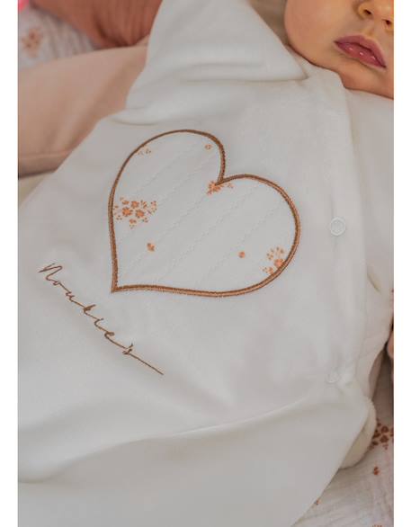 Gigoteuse veloudoux® Blanc+Rose 9 - vertbaudet enfant 