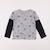 Tee-shirt - 6 ans Gris 1 - vertbaudet enfant 