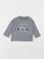 Tee-shirt - 6 mois Gris 1 - vertbaudet enfant 