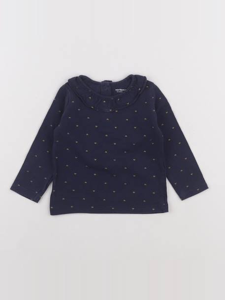 Tee-shirt - 12 mois Bleu 1 - vertbaudet enfant 