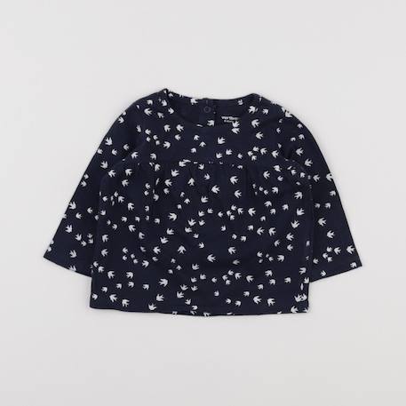 Tee-shirt - 6 mois Bleu 1 - vertbaudet enfant 