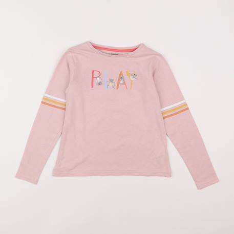 Tee-shirt - 8 ans Rose 1 - vertbaudet enfant 