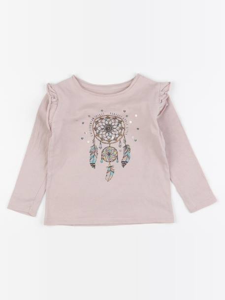 Tee-shirt - 3 ans Rose 1 - vertbaudet enfant 